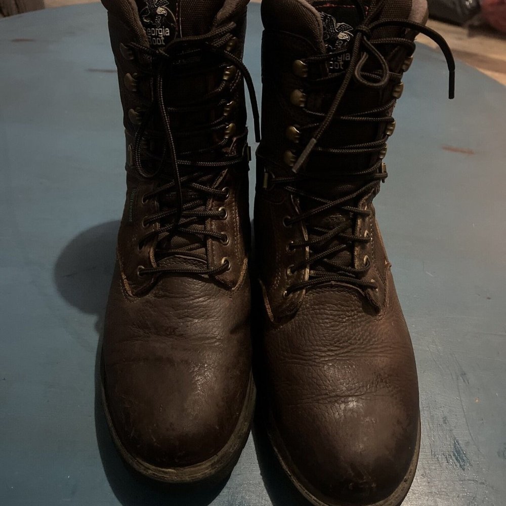 Georgia Boot Men's Homeland Waterproof Work‎ Boots US 9.5 f2